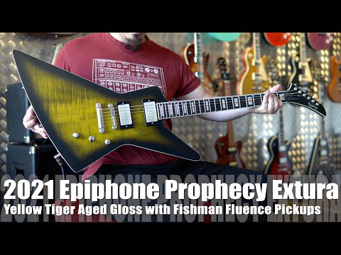 Two guitars are never the same - Epiphone Extura Prophecy Yellow Tiger Aged Gloss