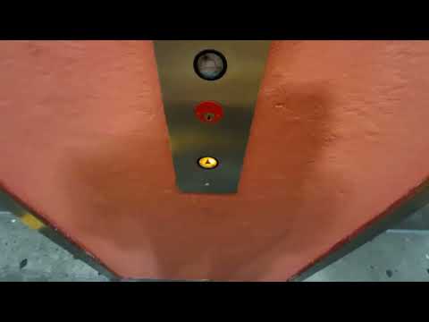 ThyssenKrupp hydraulic elevators at Parking Garage Entry B Bergen Town Center, Paramus, NJ