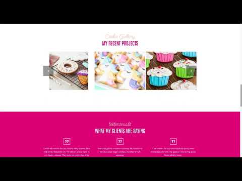 5107 - Baking Bold Theme Demo - CookieShopper.com