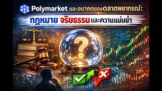 Polymarket และอนาคตของตลาดพยากรณ์: กฎหมาย จริยธรรม และความแม่นยำ