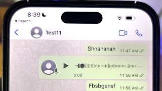 ANY iPhone How To Access WhatsApp Audio Files!