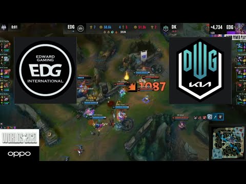 EDG vs DK Final Teamfight Highlights Game 4 - Silver Scrapes is COMING! -  Worlds Finals 2021