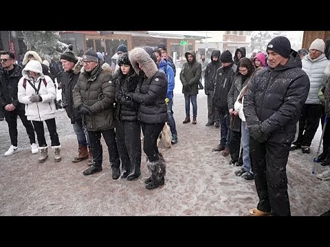 Minute of silence in Switzerland for victims of Crans-Montana fire