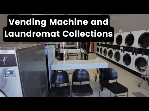Laundromat and Vending Machine Coin Collection Day!