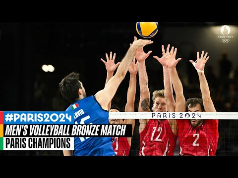 Men's Volleyball Bronze Medal Match 🏐🥉 | Paris Champions