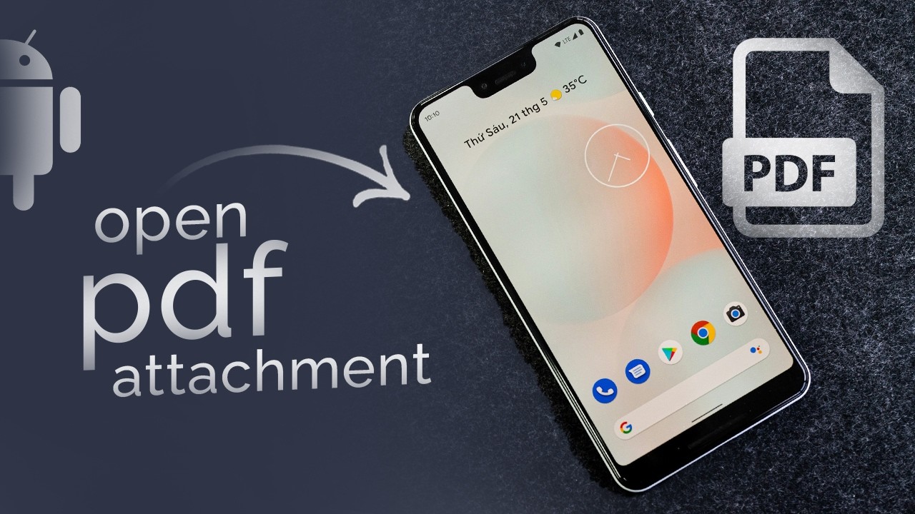 How to Open PDF Email Attachment on Android (tutorial)