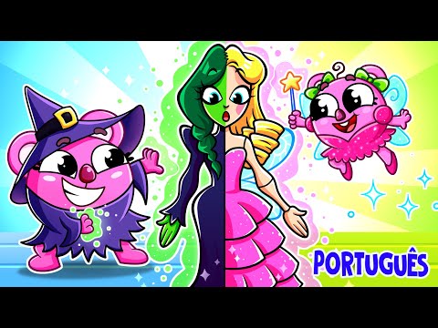 Fada Rosa ou Bruxa Verde ✨ | Canções Infantis 🐱🐨🐰 Baby Zoo