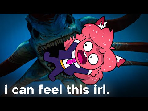 Playing SUBNAUTICA VR with a HAPTIC SUIT...