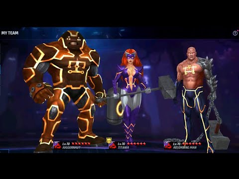 T-4 Hulk And All Characters Skill Preview MARVEL Future Fight