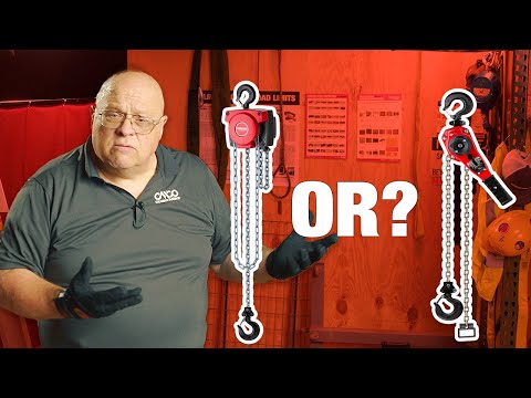Hand Chain Hoist vs Lever Hoist: Which One Should You Choose?