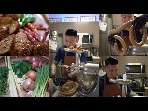 How to Make Lao Sausage Sai Oua | Sai Gok | Hmong | Lao | Thai Issan | Recipe