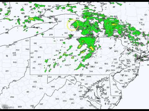 Daily forecast video Thursday October 3rd, 2019
