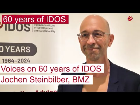 Jochen Steinhilber | Voices on 60 years of IDOS | Anniversary Conference in Bonn