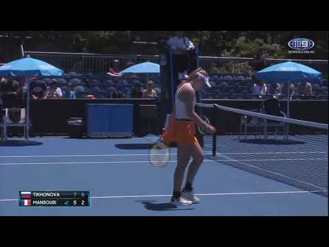 AO Highlights: Tikhonova v  Mansouri - Round 1/Day 6 | Wide World Of Sports