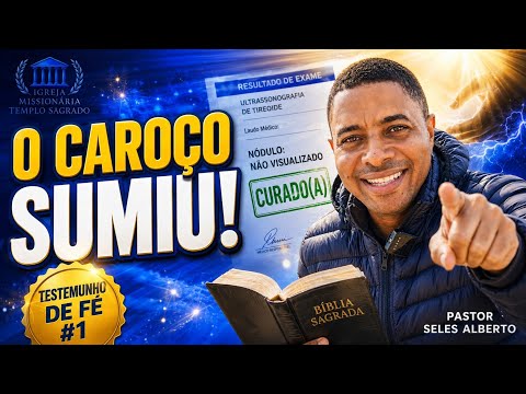 TESTEMUNHO IMPACTANTE: Deus Mostrou Minha Esposa em Visão e Depois A Curou! | Pr. Seles Alberto