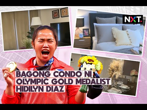 Bagong condo ni Olympic gold medalist Hidilyn Diaz | NXT