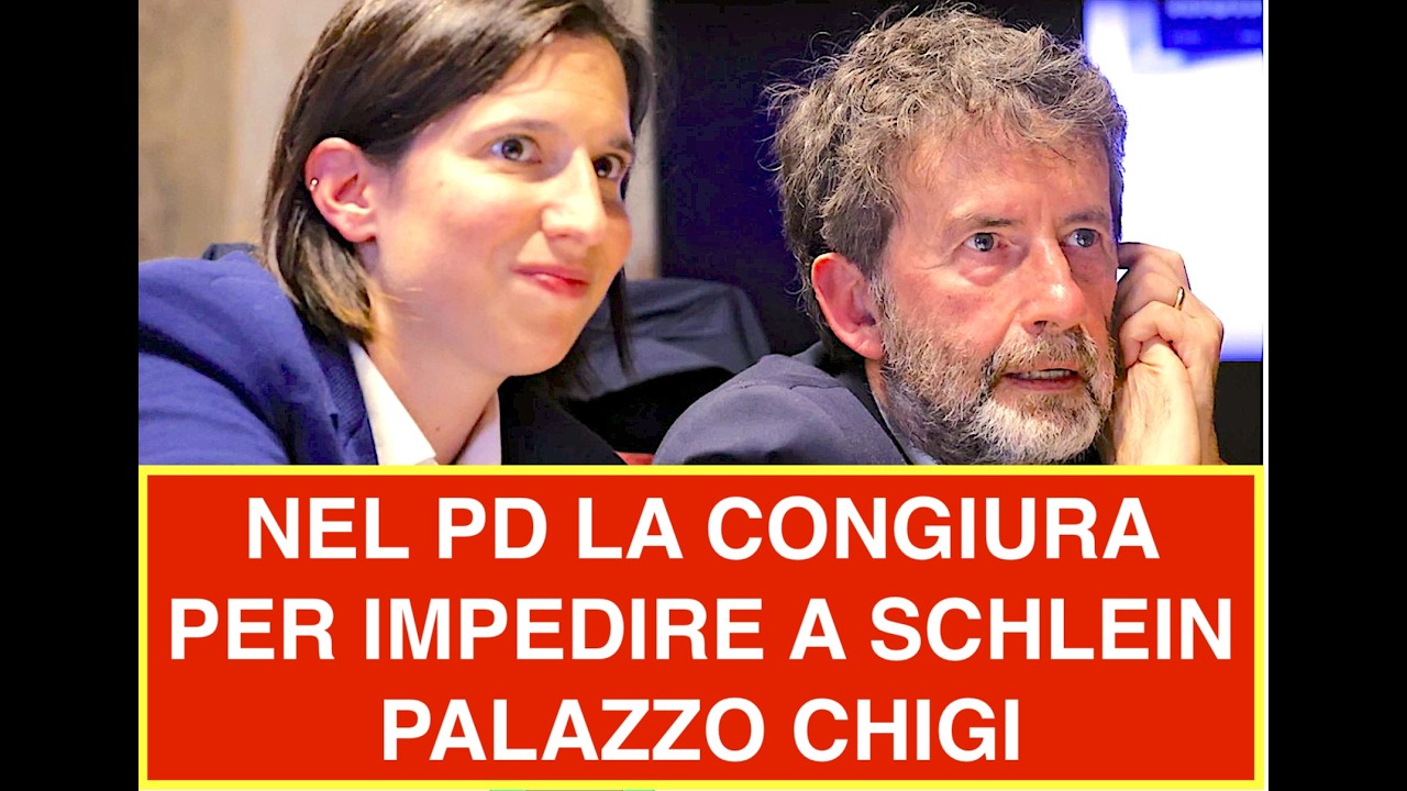 NEL PD LA CONGIURA PER IMPEDIRE A SCHLEIN PALAZZO CHIGI AD OPERA DI FRANCESCHINI