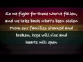 Warr Acres - Hope Will Rise - with lyrics 