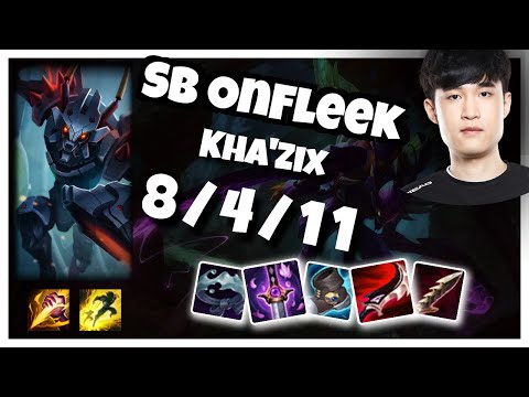Kha'Zix vs Lillia Duskblade of Draktharr SB OnFleek JUNGLE (8/4/11) Gameplay Replay - Patch 10.24