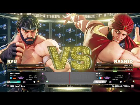 MDZ_jimmY (ryu) VS (rashid) Akainu... Masterz TV
