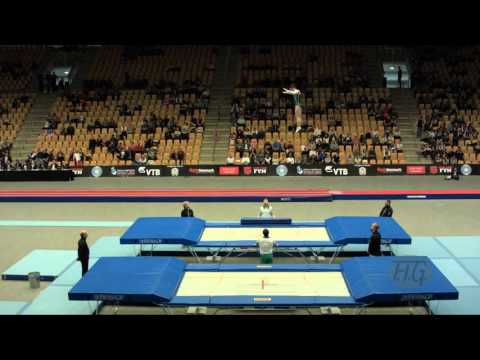 ARTHUR Claire (AUS) - 2015 Trampoline Worlds - Qualification TR Routine 2