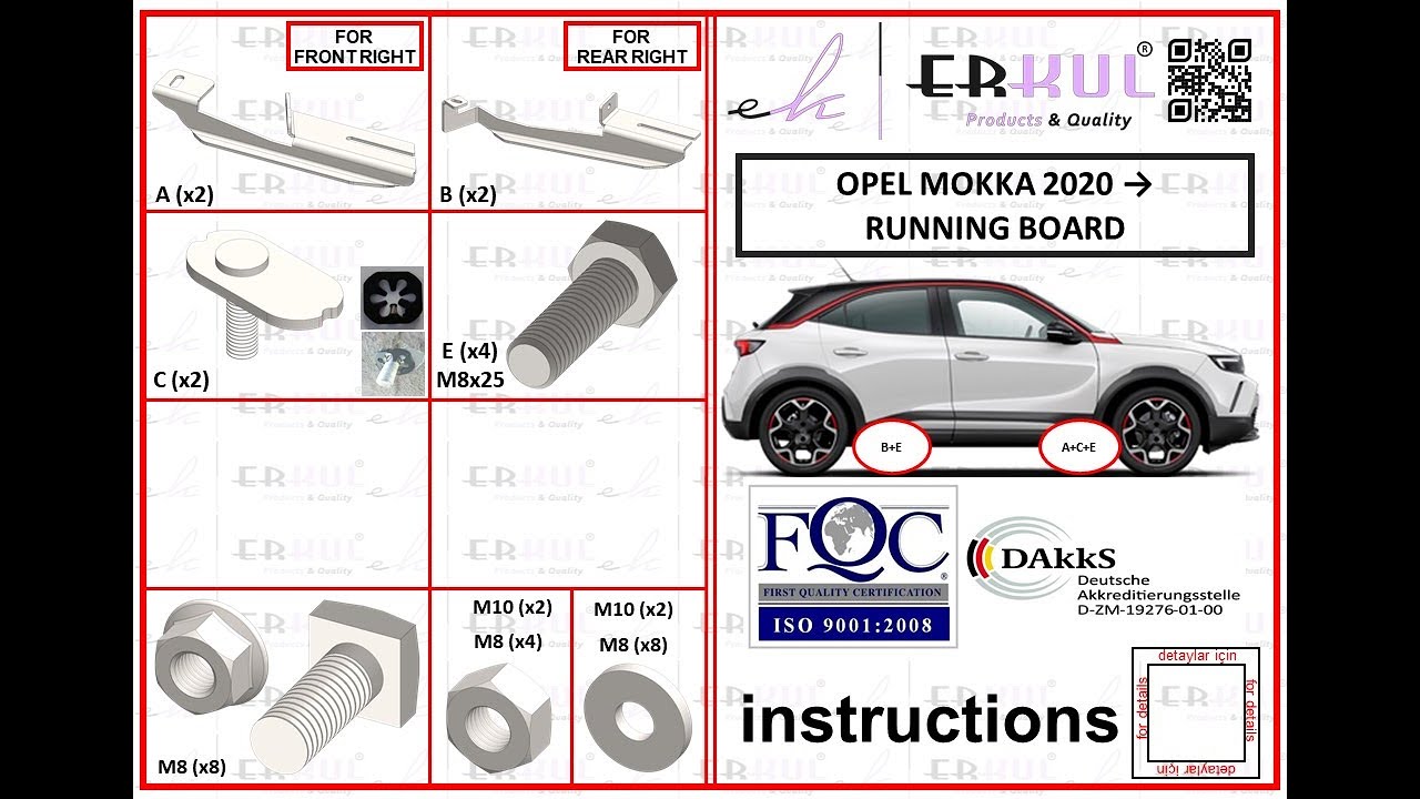 Боковые Подножки Tayga Black (2 шт., Алюминий) Video 1