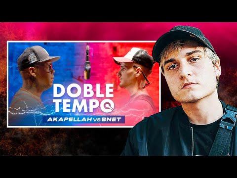 REACTION TO AKAPELLAH vs BNET on DOUBLE TEMPO