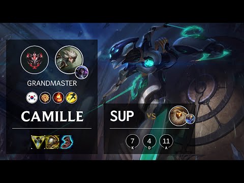 Camille Support vs Bard - KR Grandmaster Patch 10.14