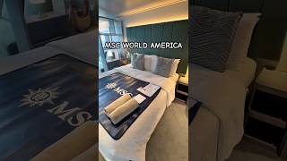 MSC WORLD AMERICA AUREA INFINITY OCEAN VIEW CABIN WAS AMAZING