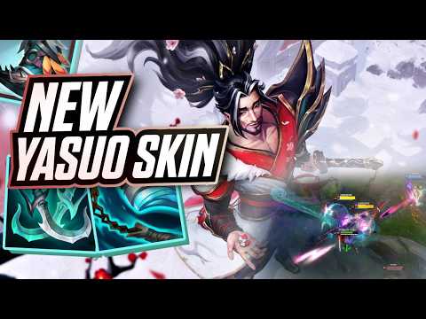 FIRST LOOK at the NEW Yasuo Skin! | TheWanderingPro