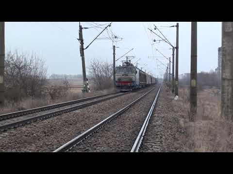 Tren de marfa CFR Marfa cu 40-0134-3 in zona CET Suceava - 22.02.2020