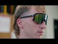 BBB CYCLING Valor Flux Pure BSG-81 Sport Zonnebril Mat Transparant/Groen — video 3