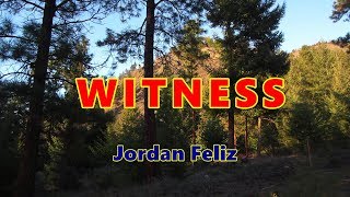 Witness - Jordan Feliz - with lyrics