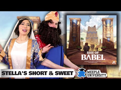 Rise of Babel - Strategic Competitive Tile Placement with Deck Building