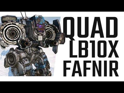 Quad LB10-X Shotgun Fafnir - Mechwarrior Online The Daily Dose #1030