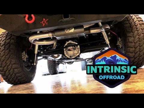Jeep Wrangler AFE 3.6 Exhaust Installation and Review