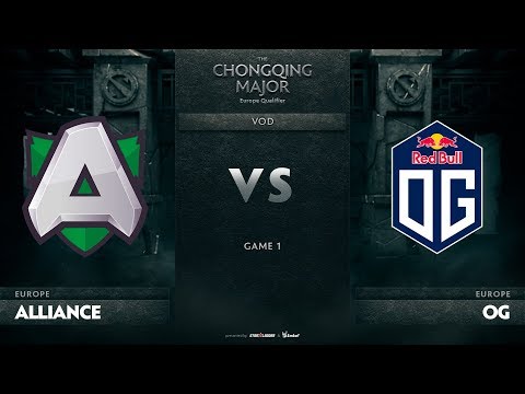 Alliance vs OG, Game 1, EU Qualifiers The Chongqing Major