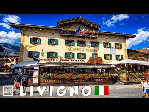 Livigno Italy | Most Picturesque Mountain Town in Italy | A Beautiful Summer Day 4K 60fps