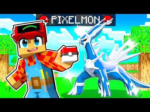 CATTURO DIALGA LEGGENDARIO NELLA PIXELMON SU MINECRAFT ITA!!