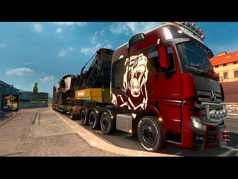 [ETS 2 v1.27] BIG STARS - ACTROS/AROCS SLT V1.4.2 + DLC HEAVY PACK + SMALL TUNING