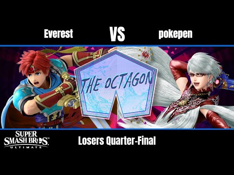 Everest (Roy) vs pokepen (Bayonetta) - Ultimate Losers Quarterfinals - Octagon #117