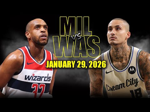 Milwaukee Bucks vs Washington Wizards Full Game Highlights – January 29, 2026 | NBA Season