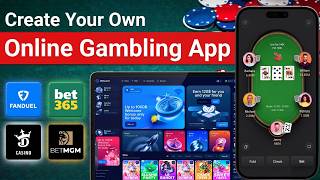How to Create an Online Gambling App like Draftkings, BetMGM, Caesars or FanDuel