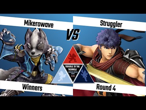 Trouble iN the Triangle (TNT) Winners Round 4 - Mikerowave (Wolf) vs Struggler (Ike) SSBU Tournament