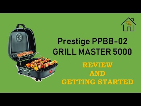 Prestige PPBB-02 / Grill Master 5000 Coal Barbeque Grill  - Review and Getting Started