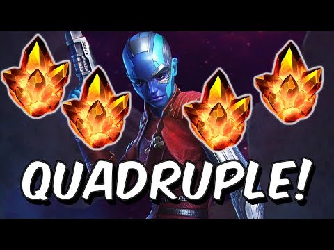 Quadruple 4 Star Crystal Opening! - Marvel Contest Of Champions