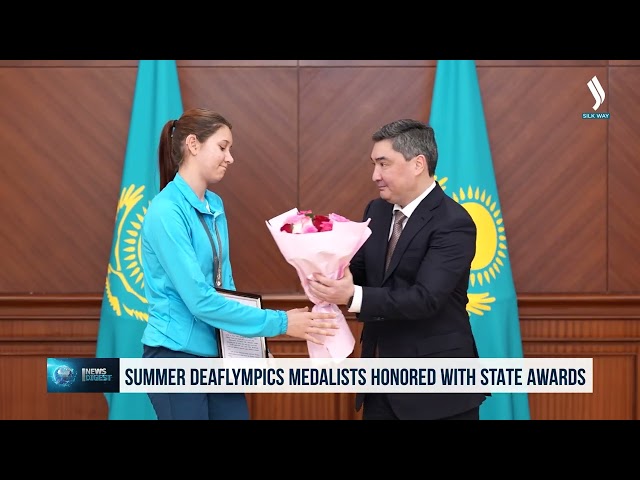 Summer Deaflympics medalists honored with state awards