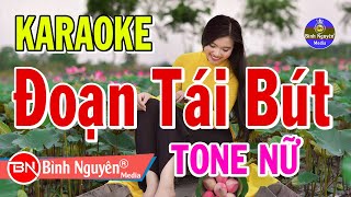 Đoạn Tái Bút | Karaoke | Beat (Nhạc Sống) | Tone Nữ | Bình Nguyên Media