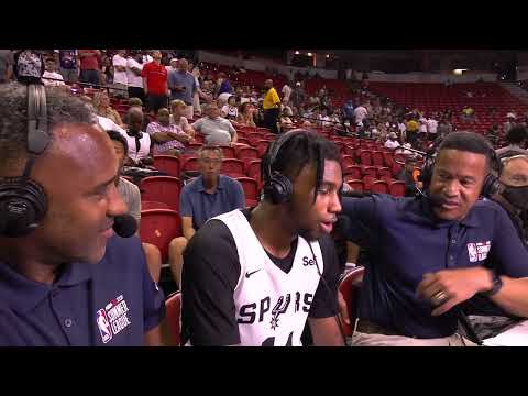 Blake Wesley postgame interview