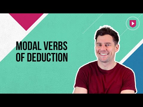Modal verbs of deduction